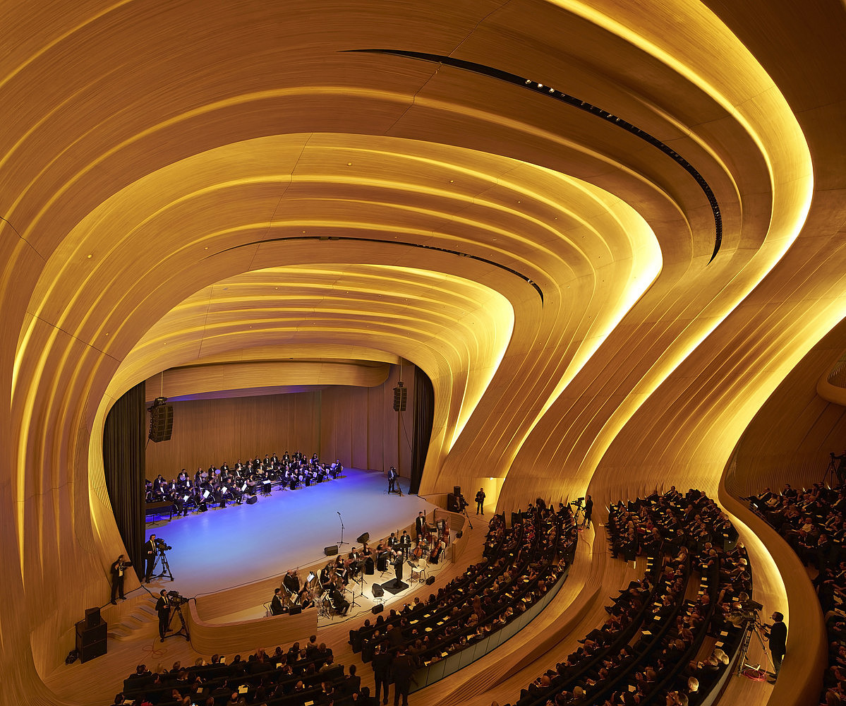 heydar aliyev cultural center ，Zaha Hadid，Heydar Aliyev，