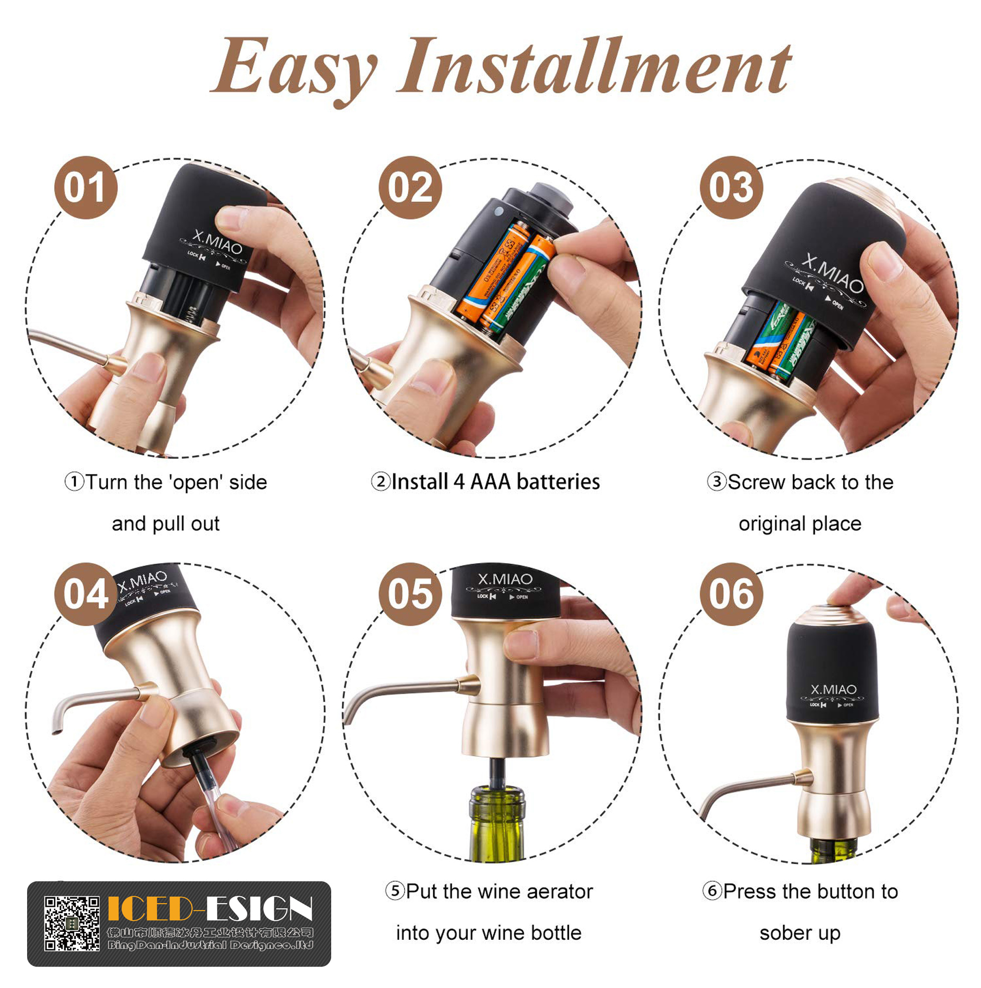 Design of automatic sobering device，