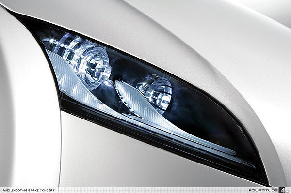 audi，led，