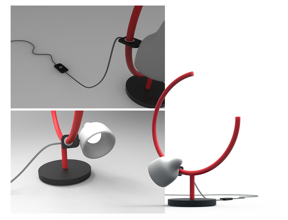 Lunar lamp，lighting，Desk lamp，lamps and lanterns，Multi angle，