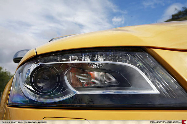 audi，led，