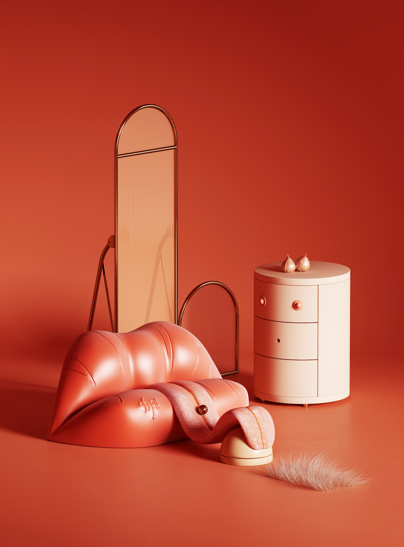 product design，industrial design，illustration，Furniture furnishings，