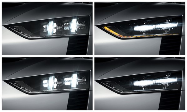 audi，led，