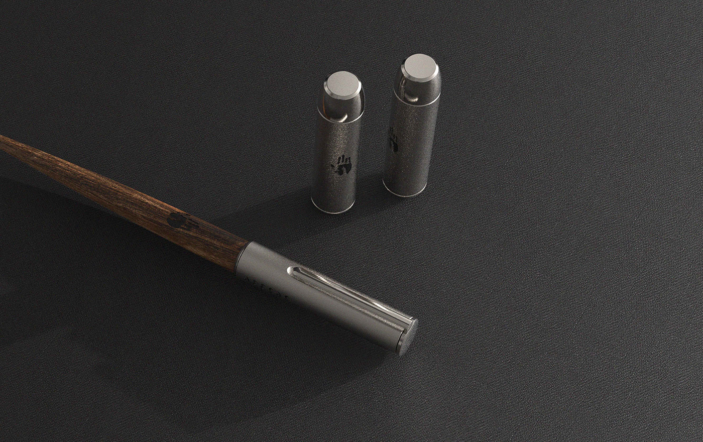 product design，industrial design，anniversary，An chonggen，Calligraphy ，pen，