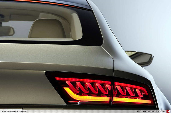 audi，led，
