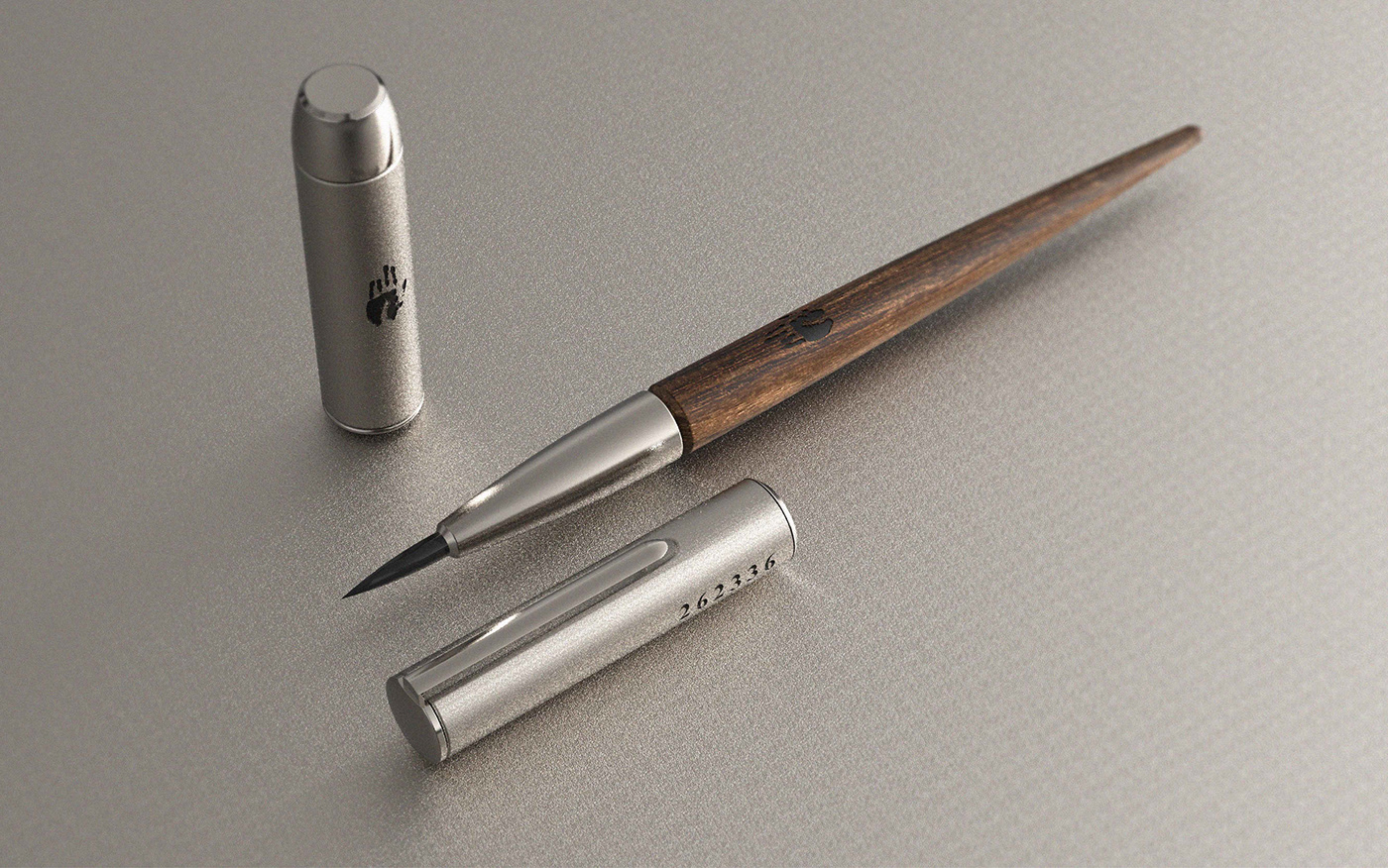 product design，industrial design，anniversary，An chonggen，Calligraphy ，pen，