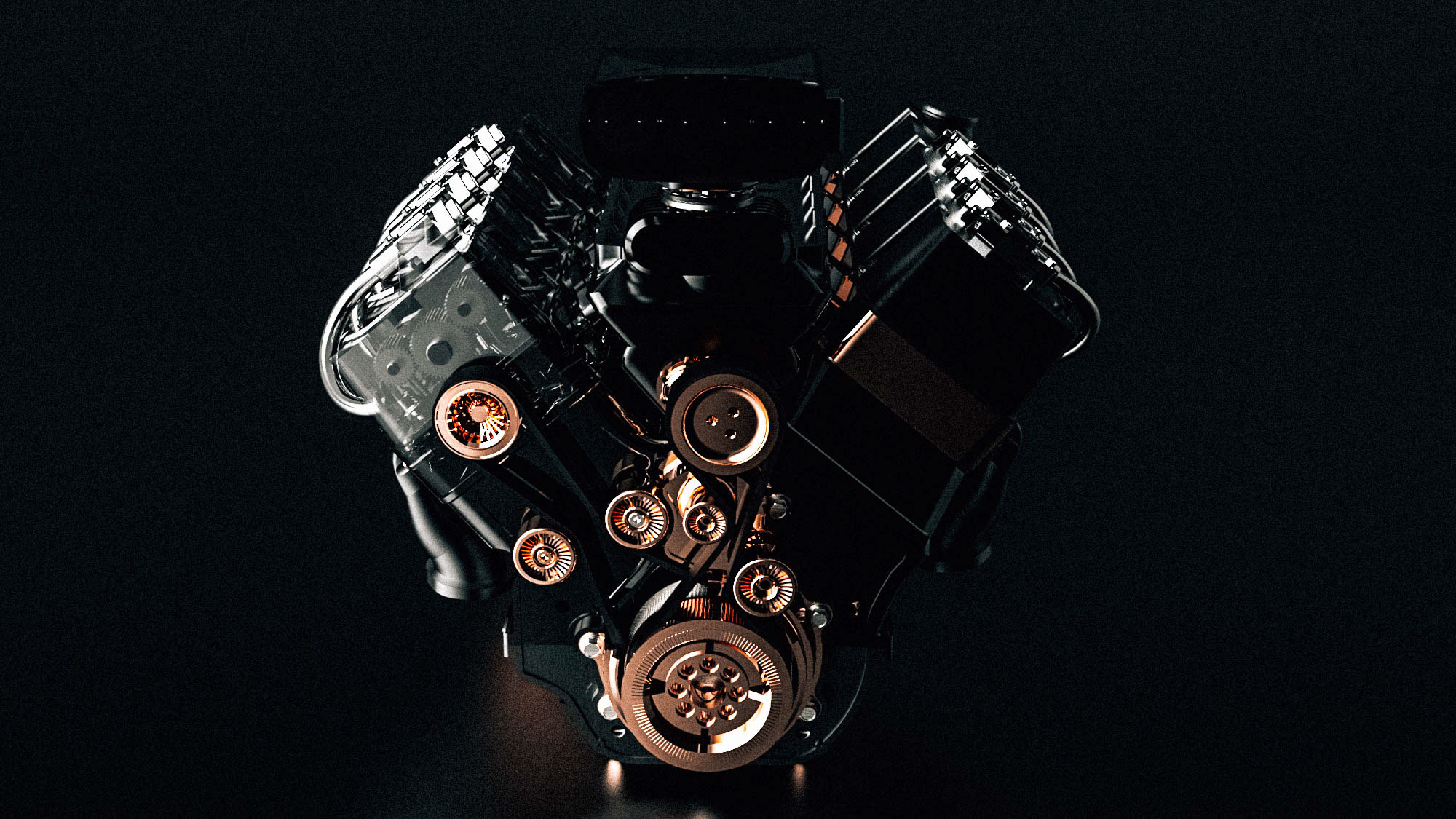 Passage grains，Render，v8，