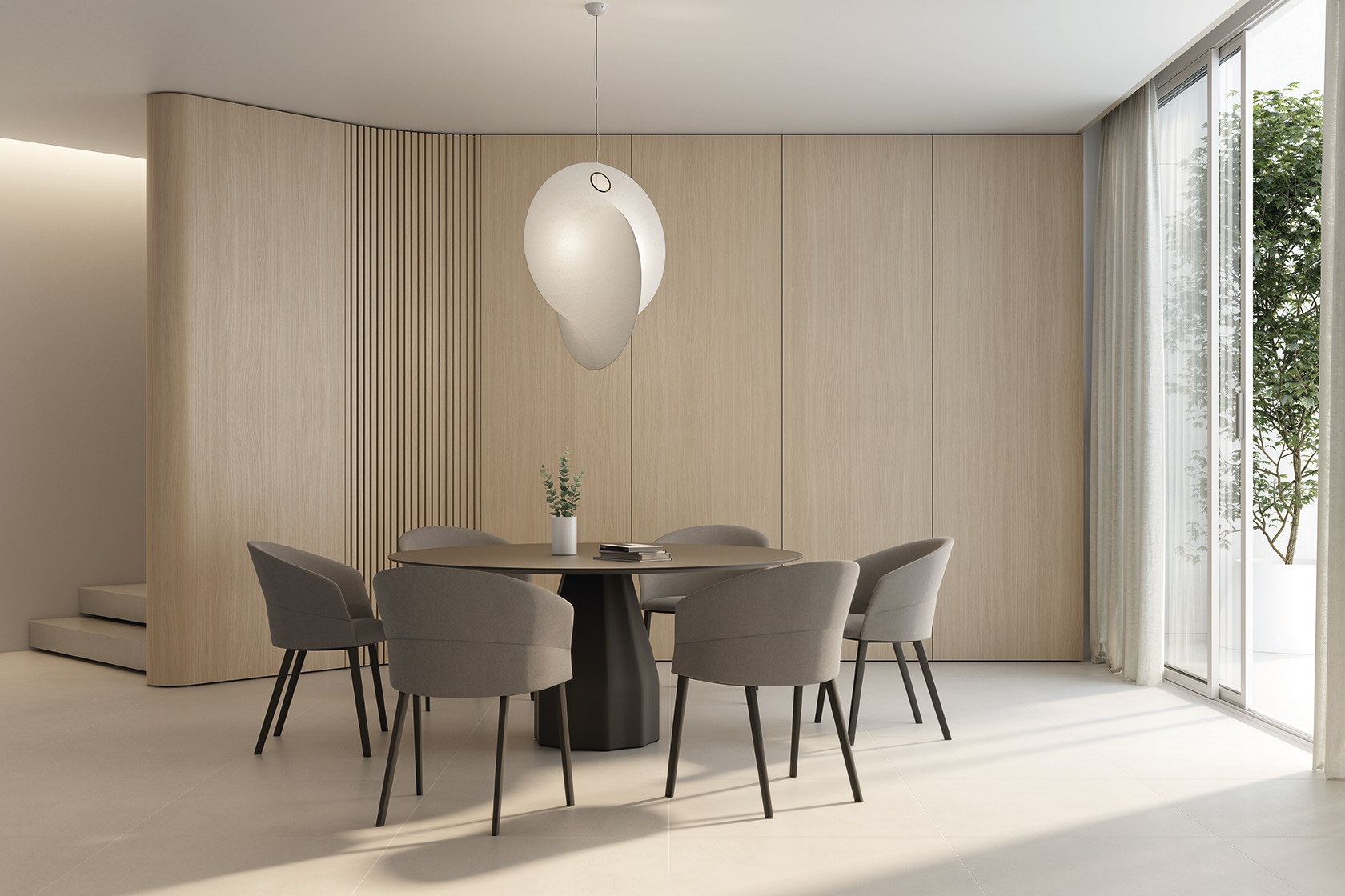 Minimalist design ，chair，cup，