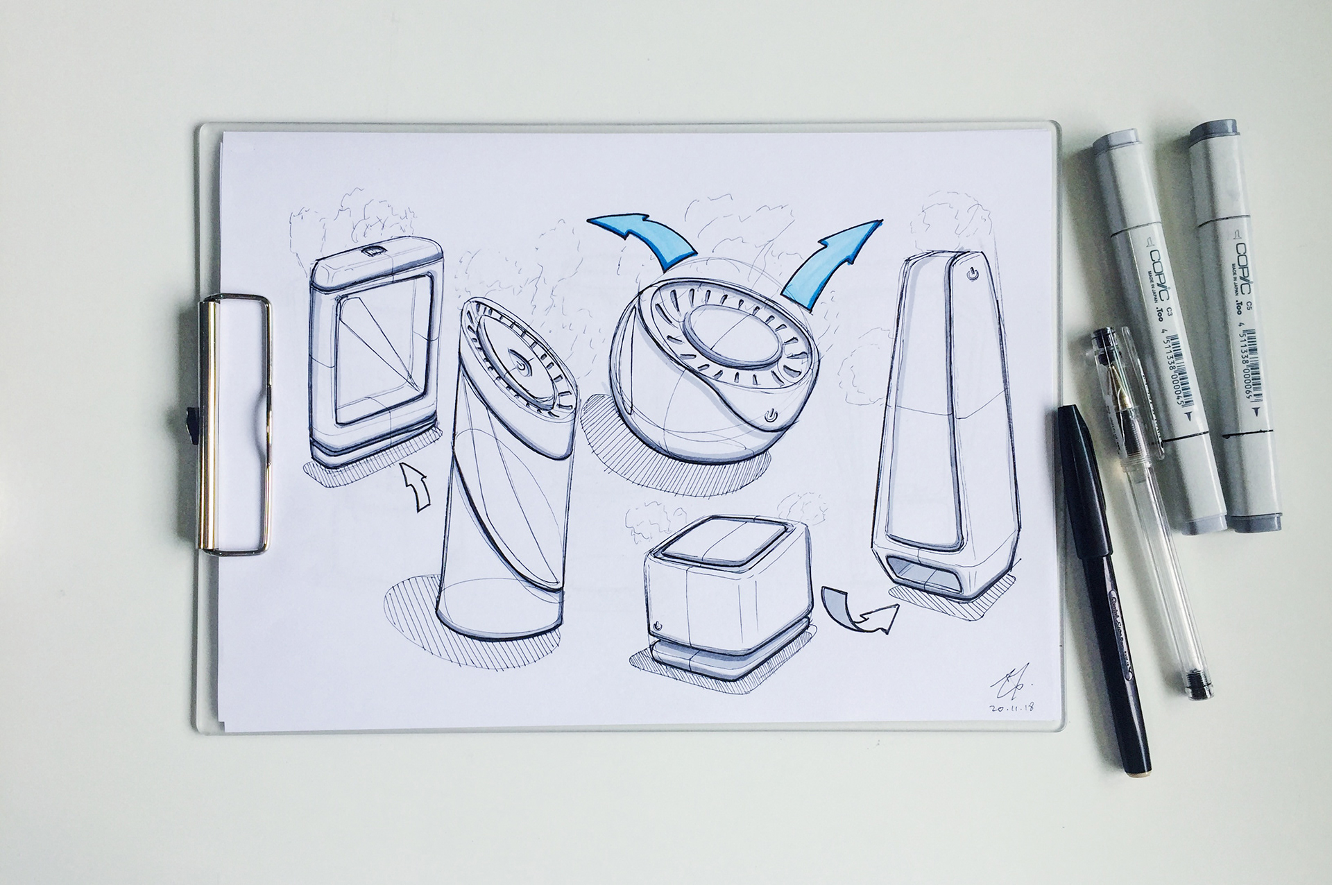 marker pen，draft，Hand drawn，