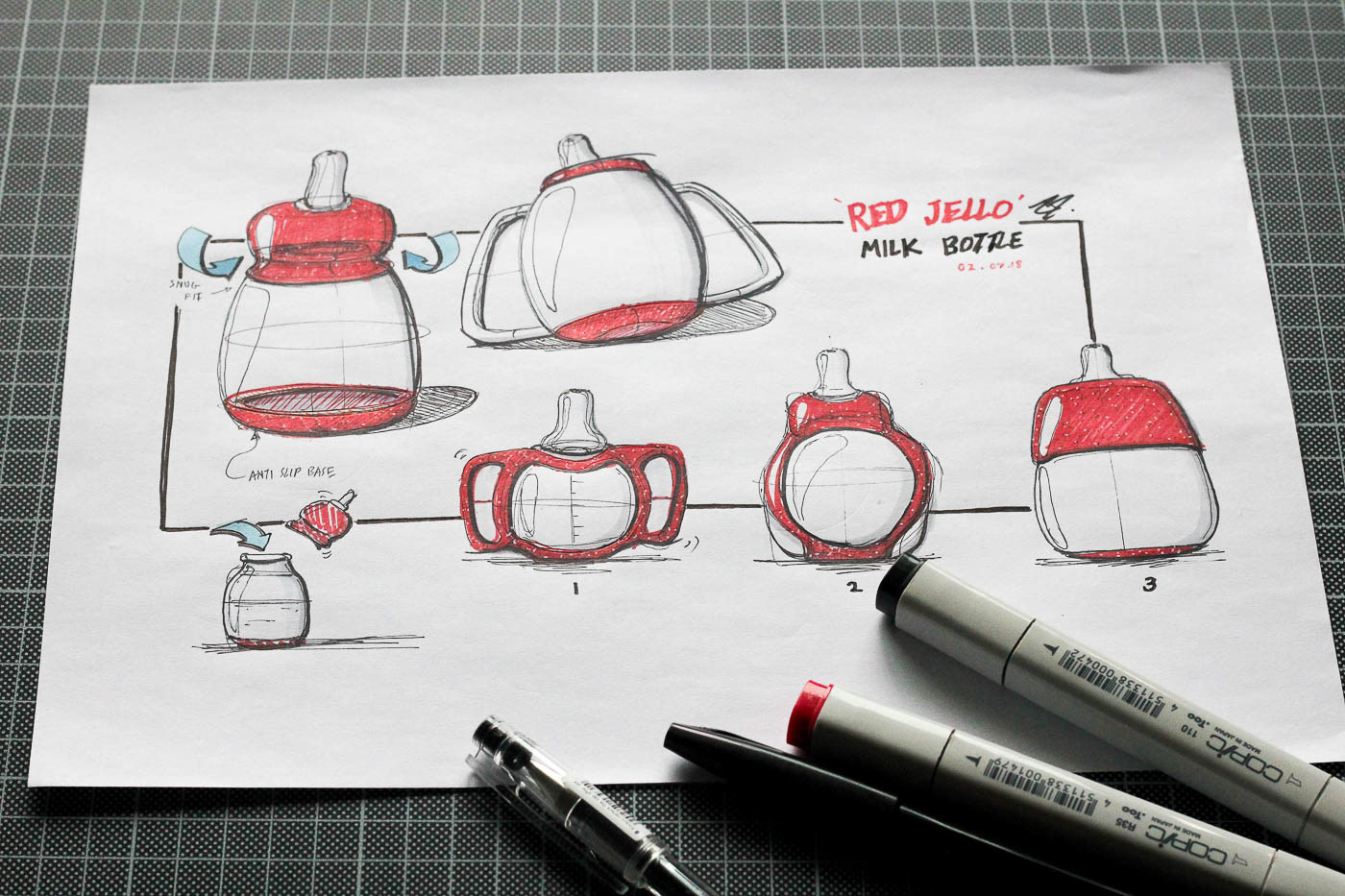 marker pen，draft，Hand drawn，