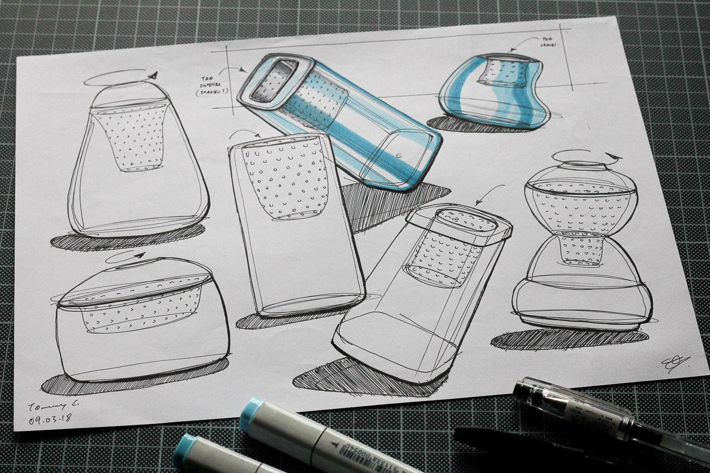 marker pen，draft，Hand drawn，