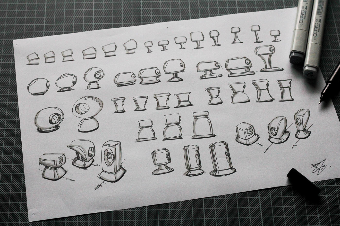 marker pen，draft，Hand drawn，