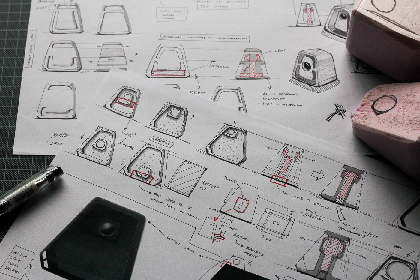 marker pen，draft，Hand drawn，