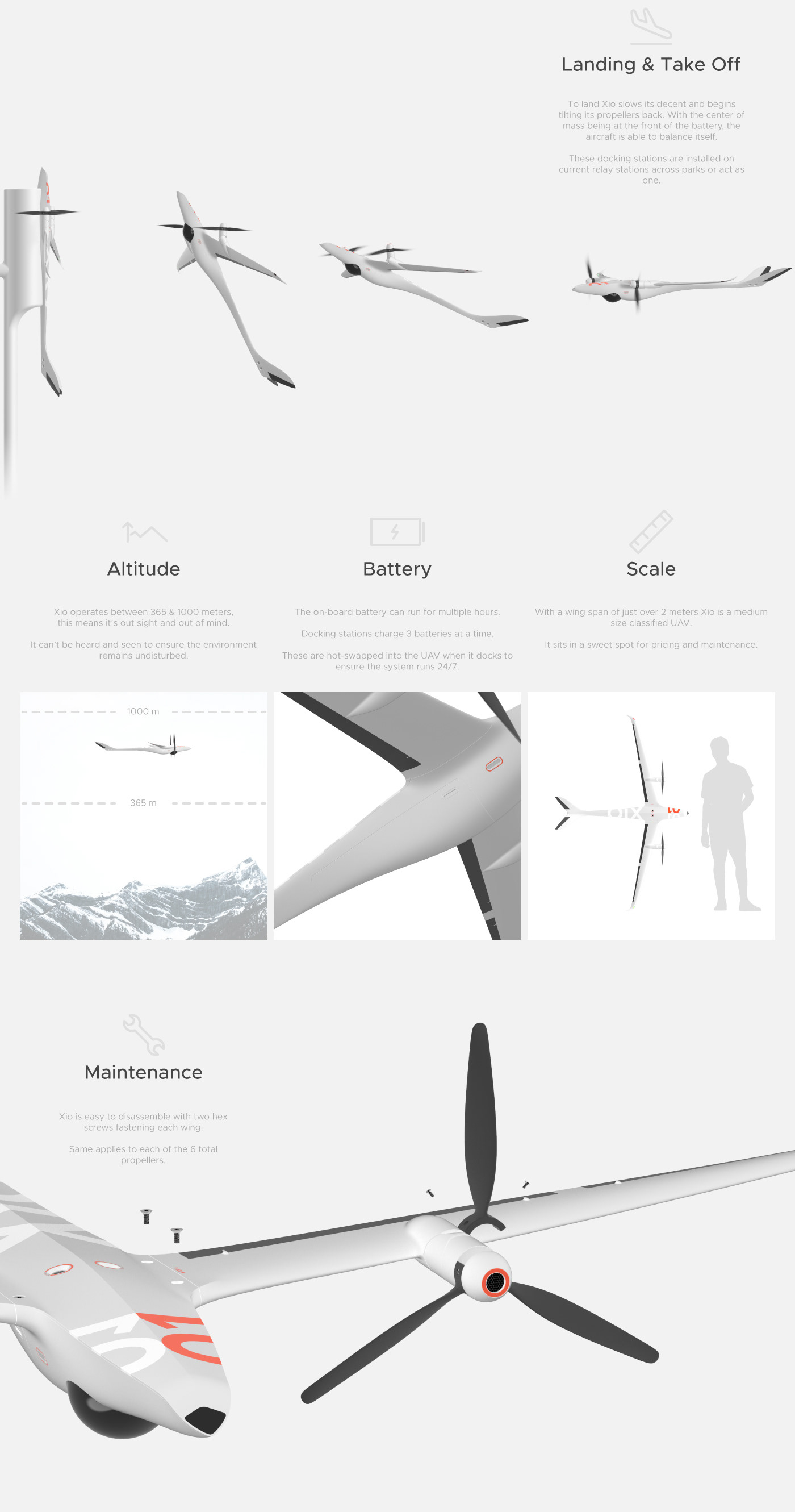 white，Unmanned detector，Xio，