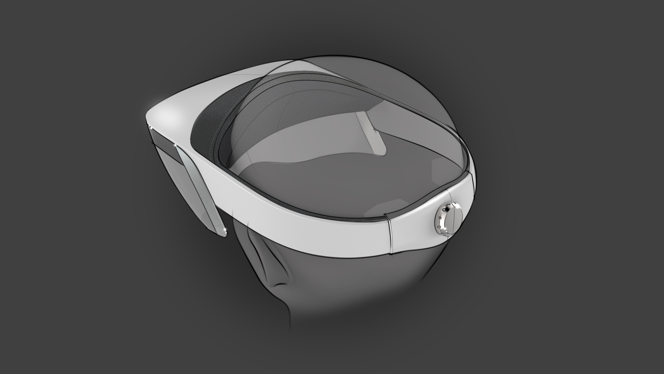 product design，industrial design，vr，headset，