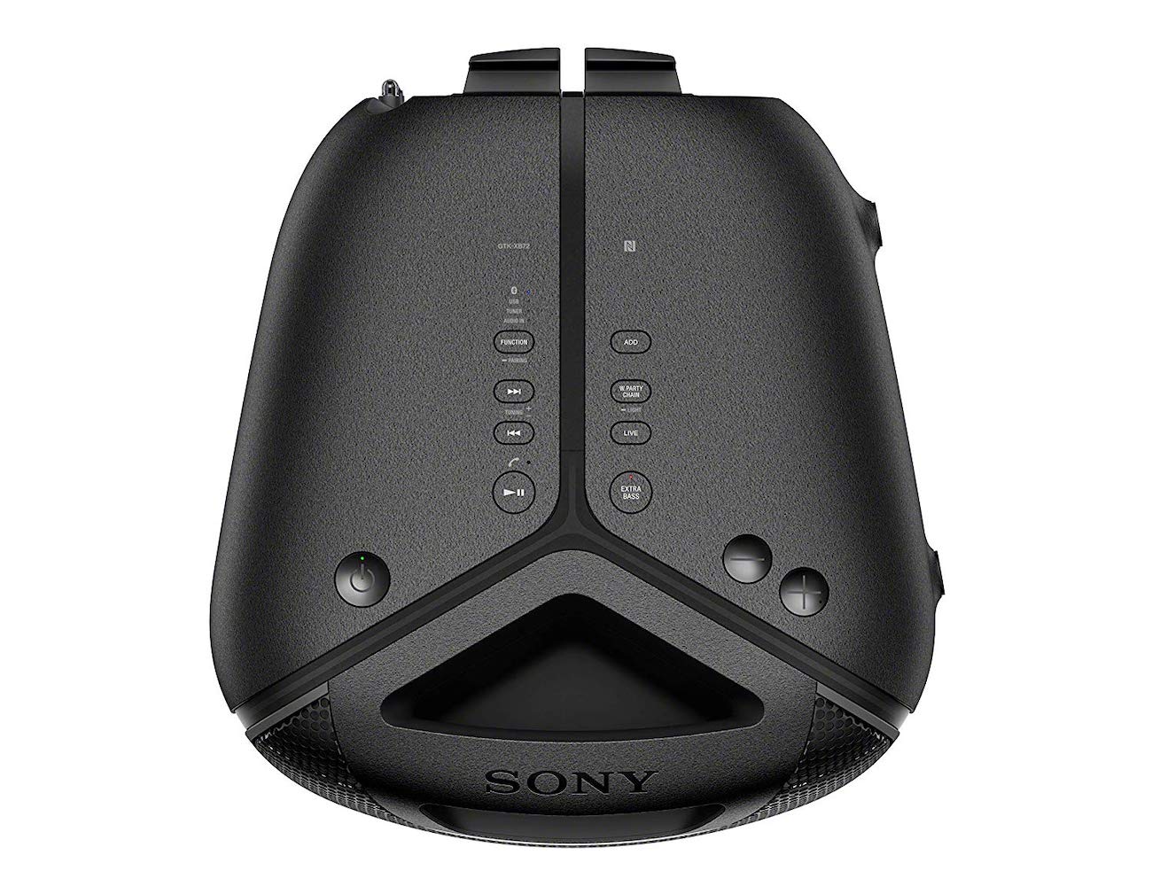 black，Sony gtk-xb72，speaker，