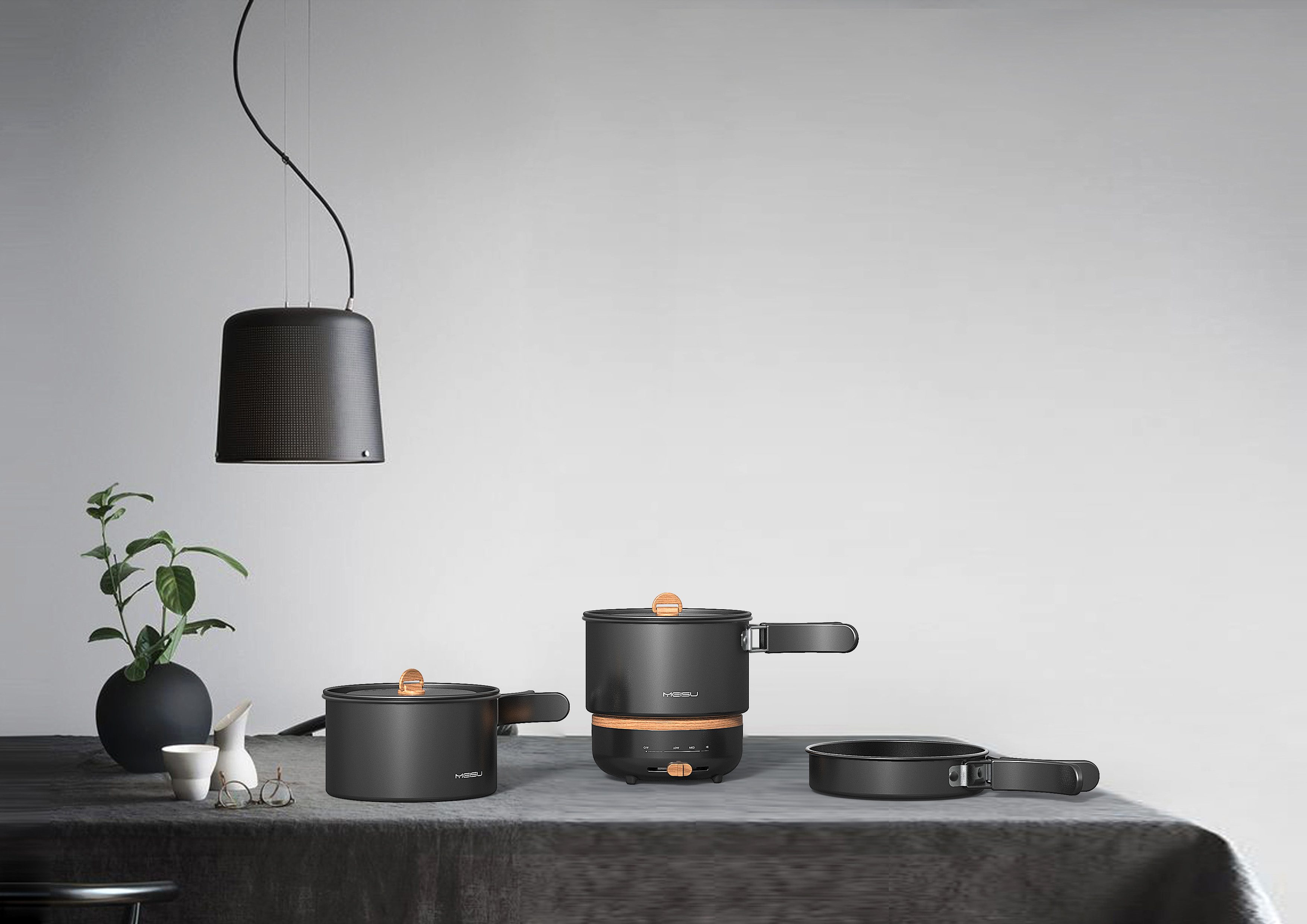 Travel suit electric hotpot，