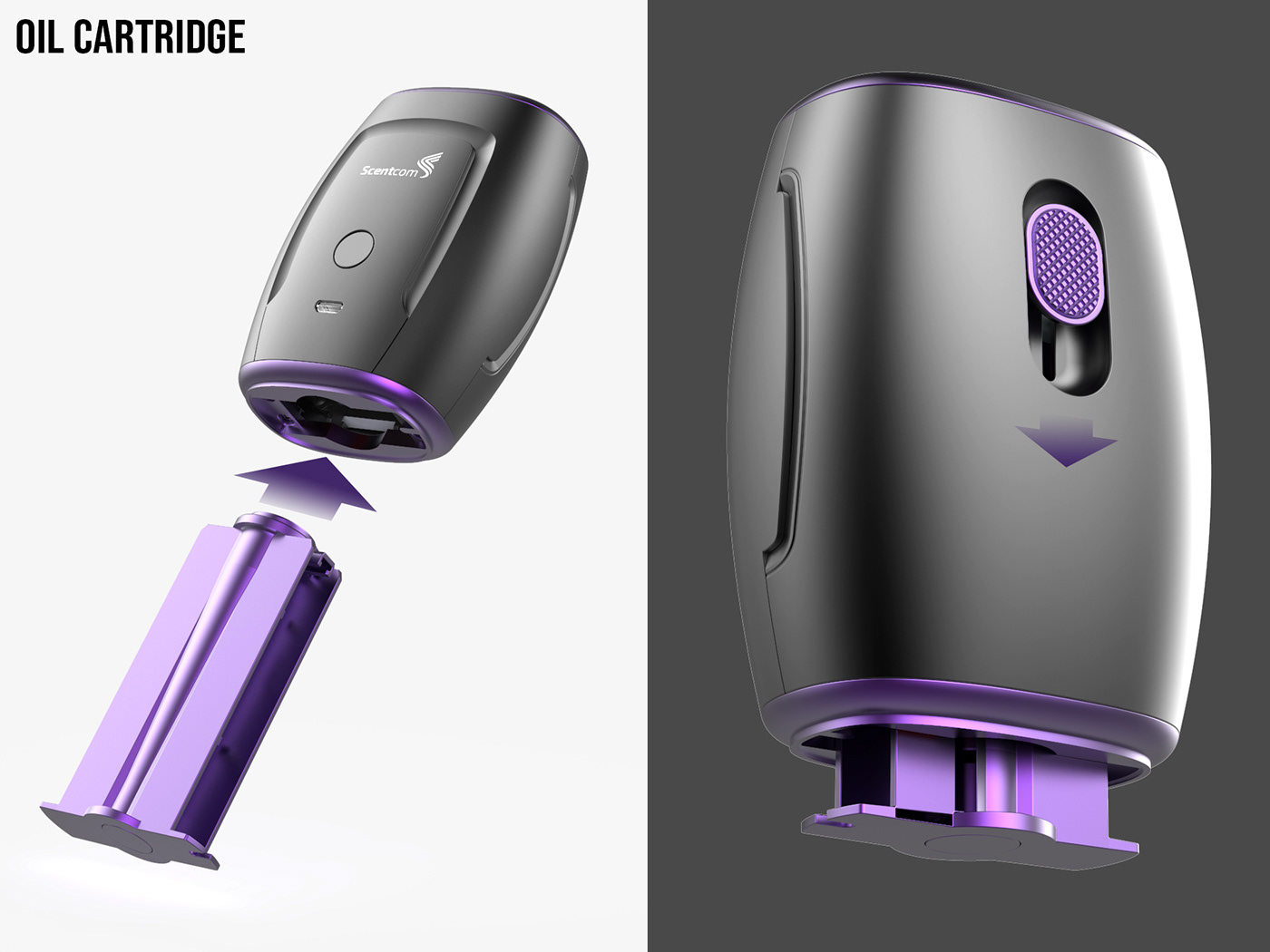 Portable，Perfume diffuser，Tom Sela，app，