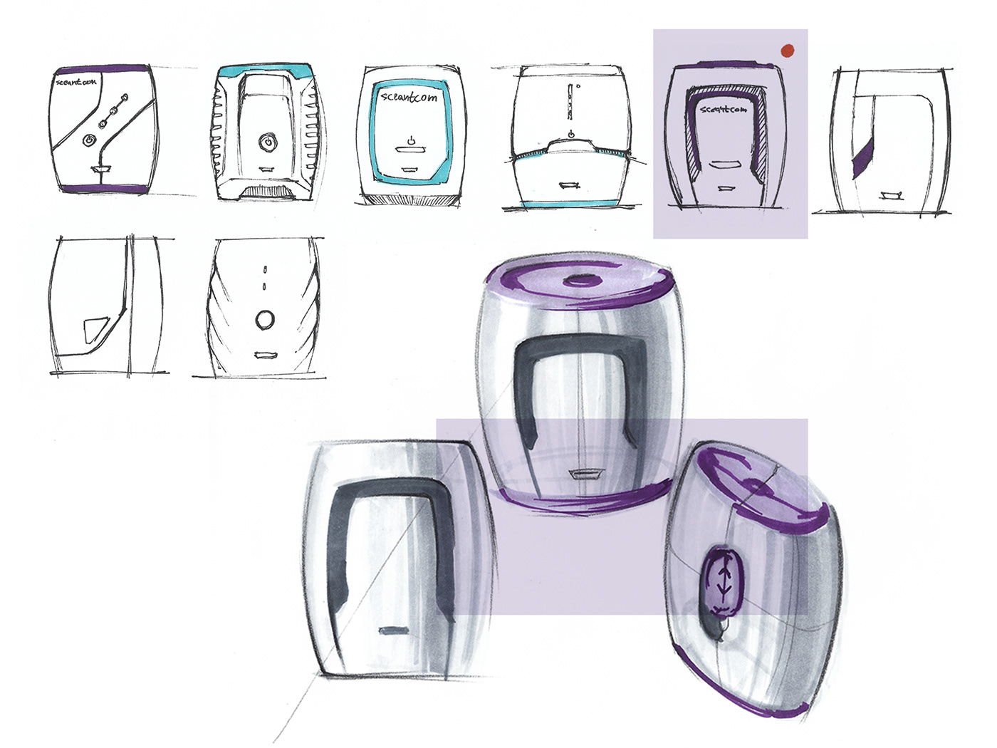 Portable，Perfume diffuser，Tom Sela，app，