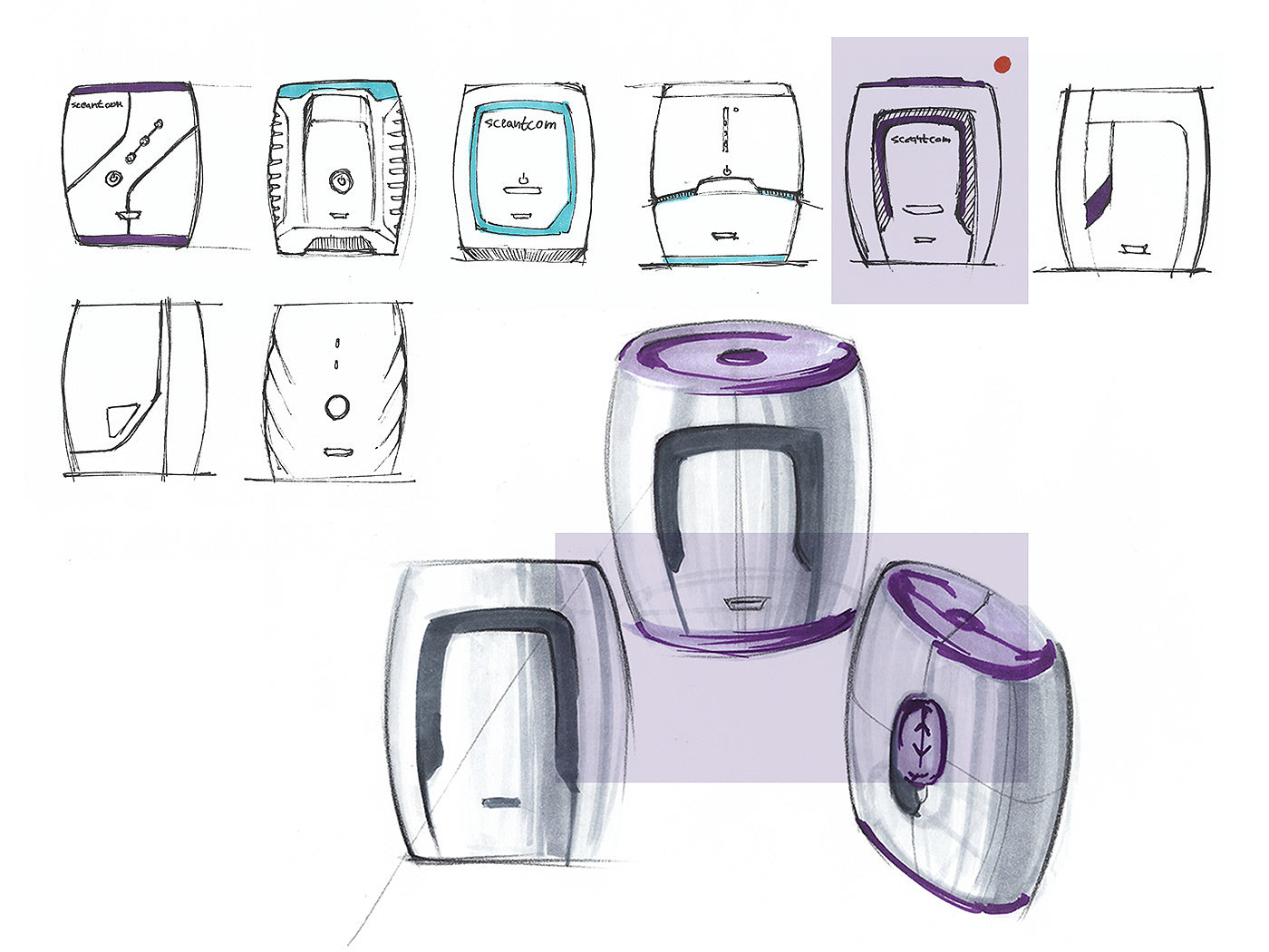 Portable，Perfume diffuser，Tom Sela，app，