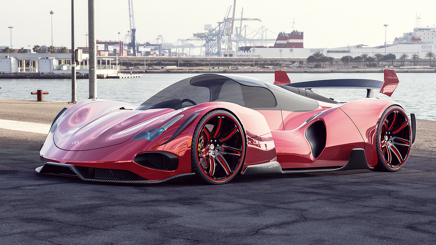 IconG2，Sports car，modeling，cgi，Lee Rosario，vehicle，