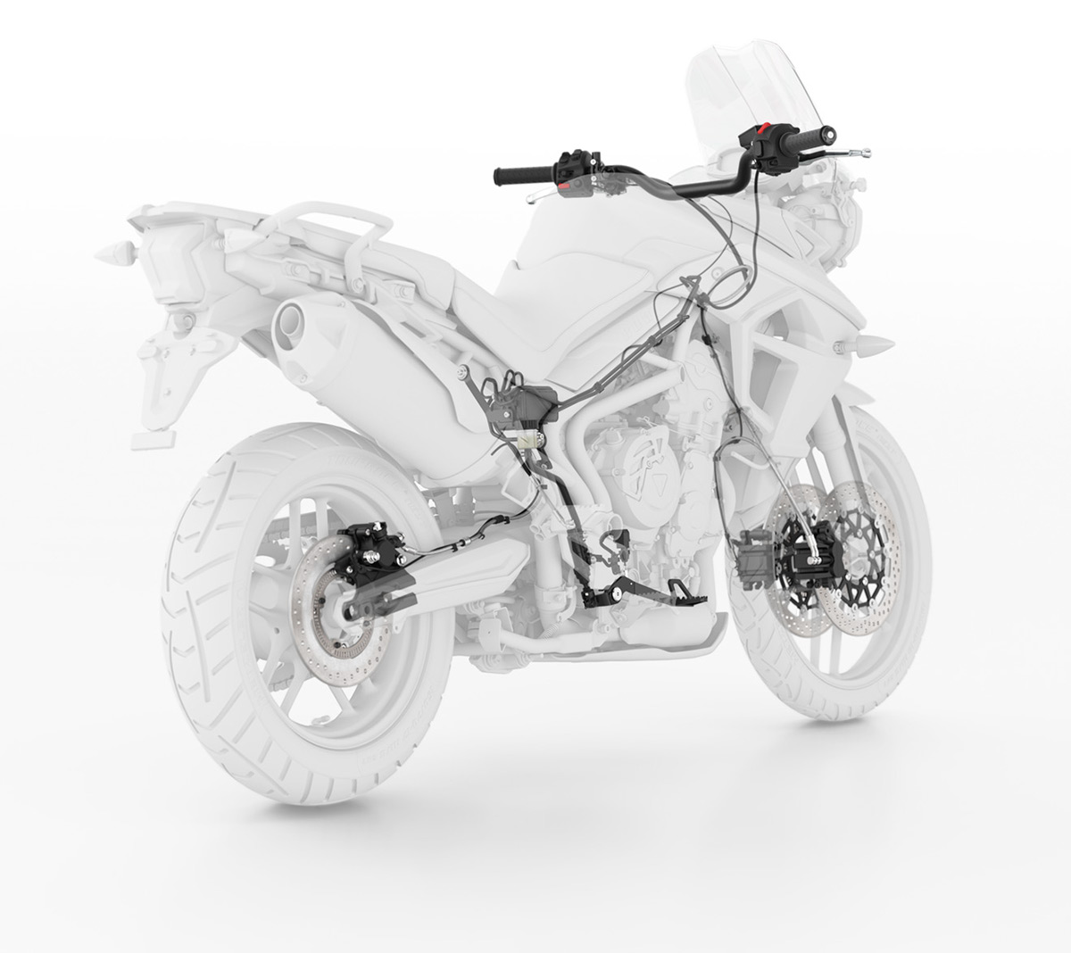 cgi，Triumph Tiger，motorcycle，Wonder Vision ™，