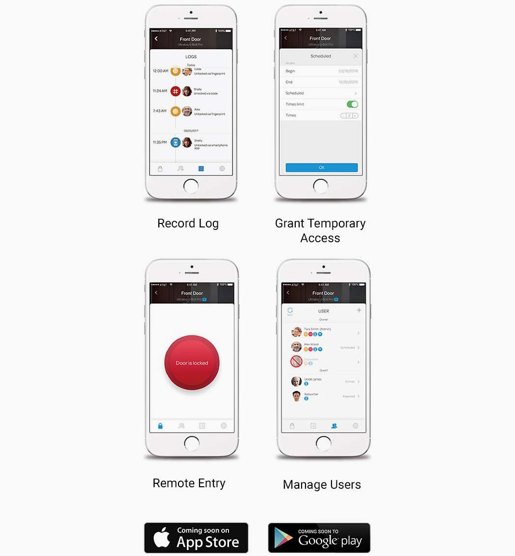 Kevin Zhu，app，Lock head，security，U-Bolt Pro，Intelligent lock，