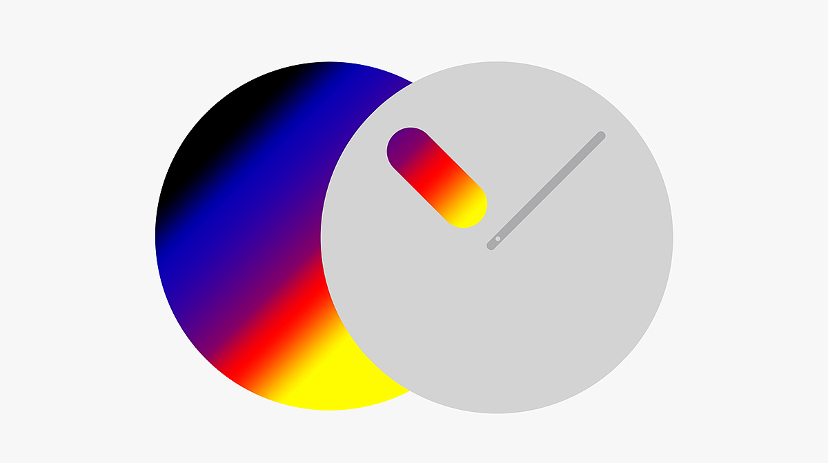 clocks and watches，Clock，Light and shadow effect，Dusk sunset，time，bionics，interactive，