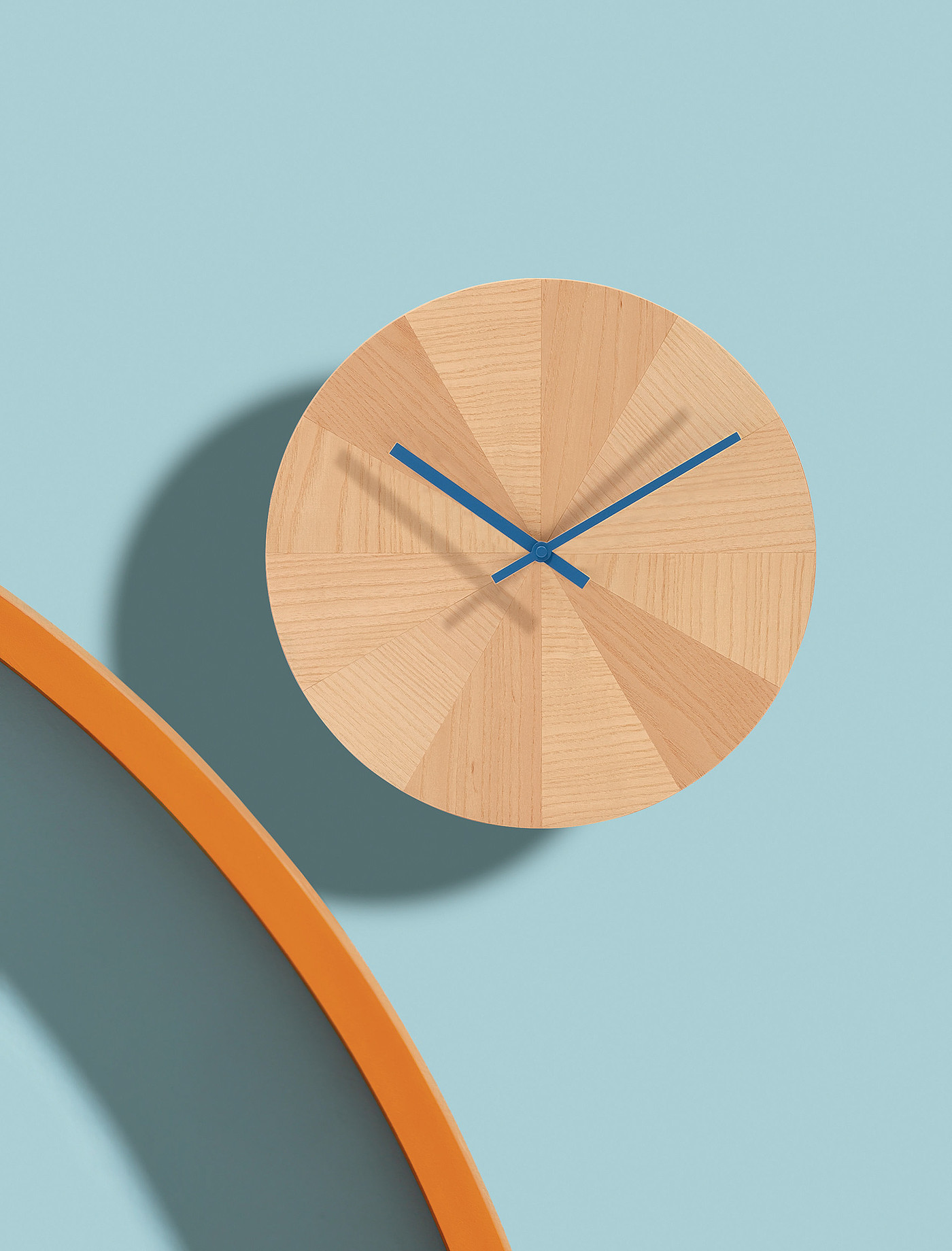 clocks and watches，Clock，Light and shadow effect，Dusk sunset，time，bionics，interactive，