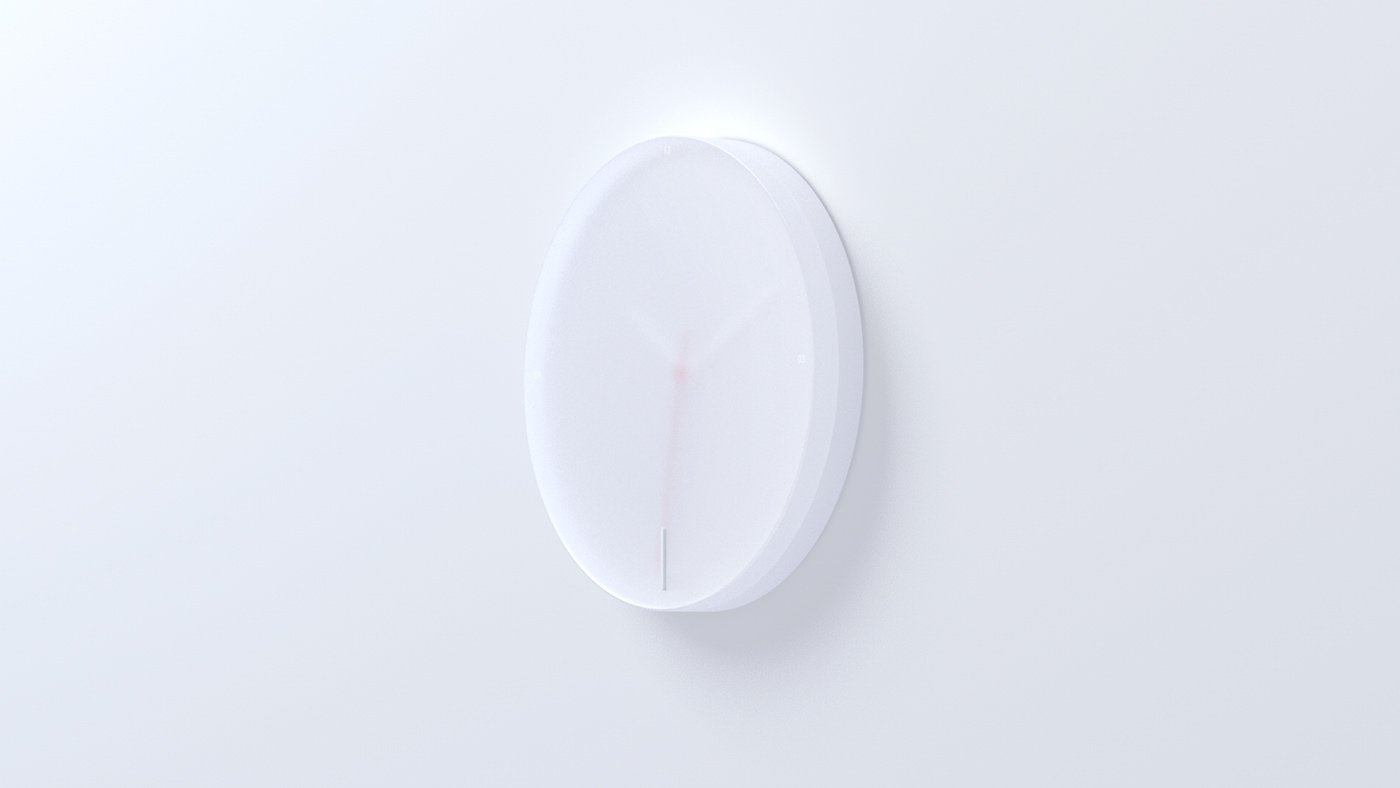 clocks and watches，Clock，Light and shadow effect，Dusk sunset，time，bionics，interactive，