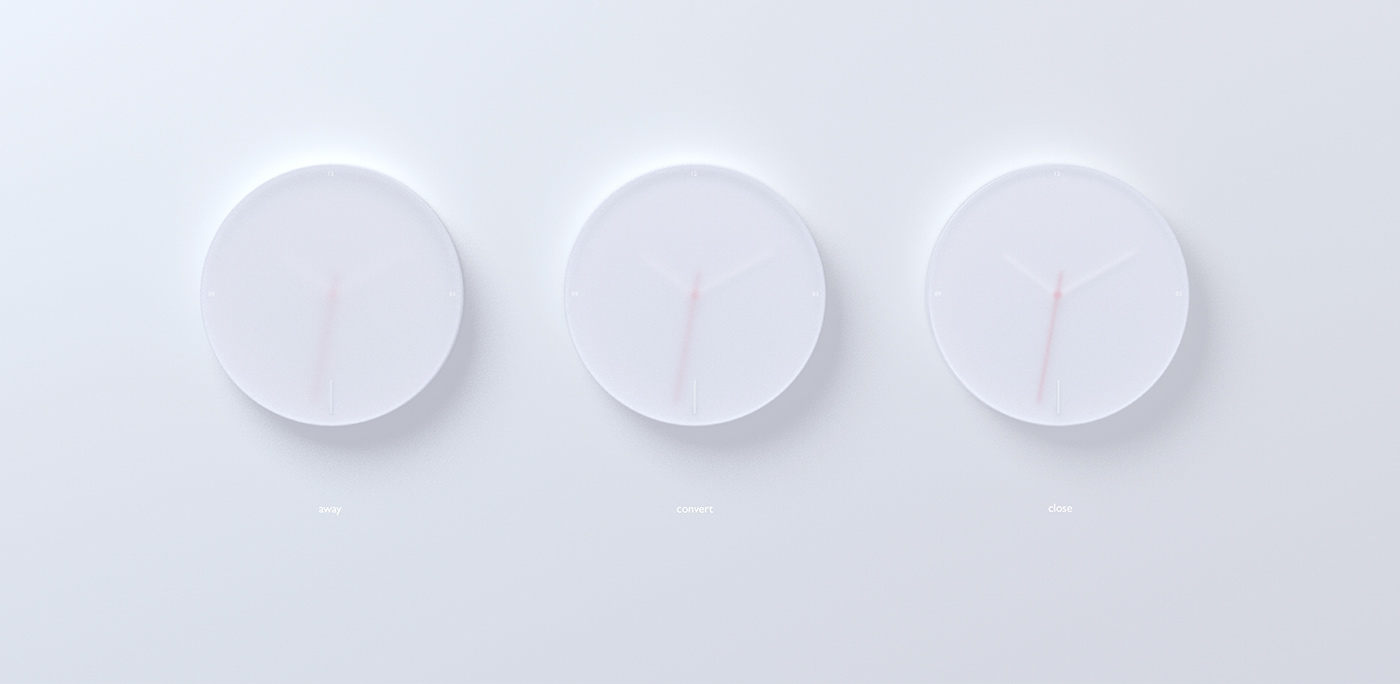 clocks and watches，Clock，Light and shadow effect，Dusk sunset，time，bionics，interactive，