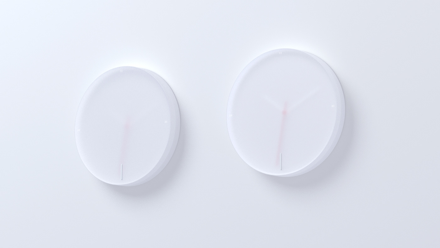 clocks and watches，Clock，Light and shadow effect，Dusk sunset，time，bionics，interactive，