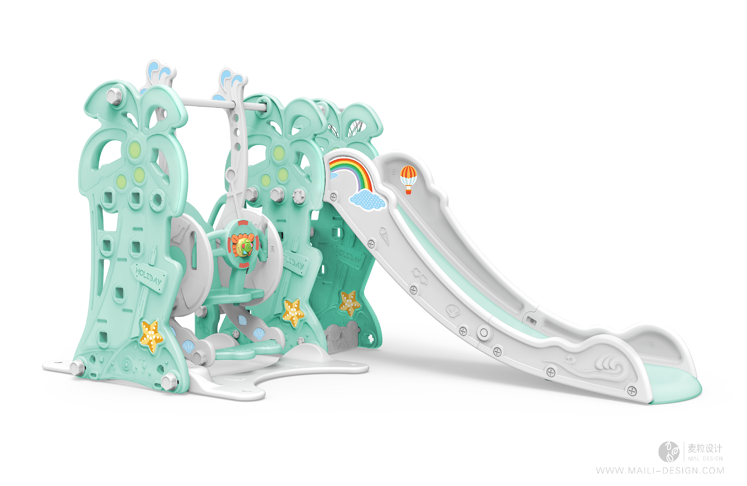 Children, slides, simplicity, innovation, toys，