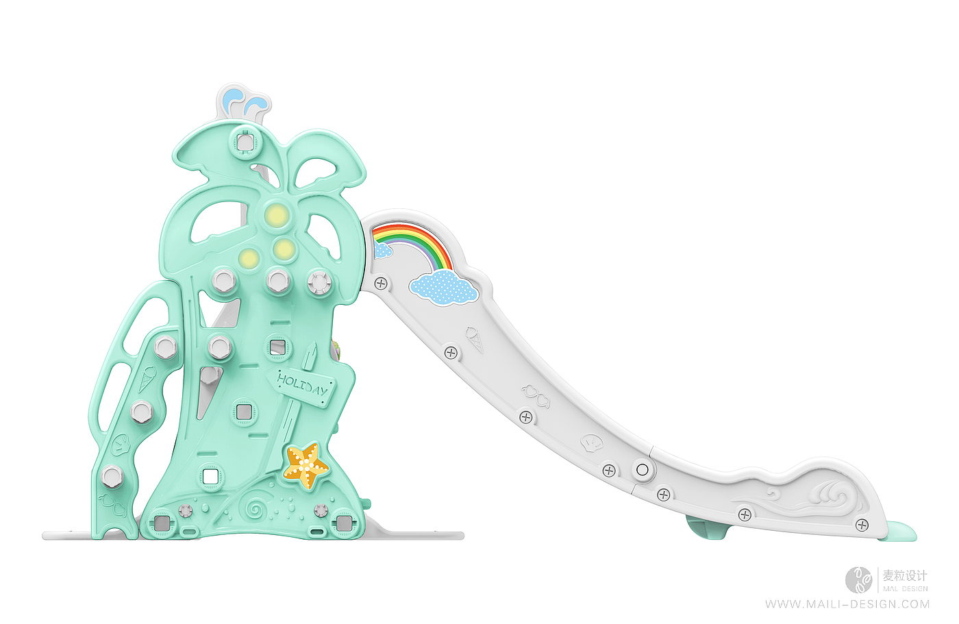 Children, slides, simplicity, innovation, toys，