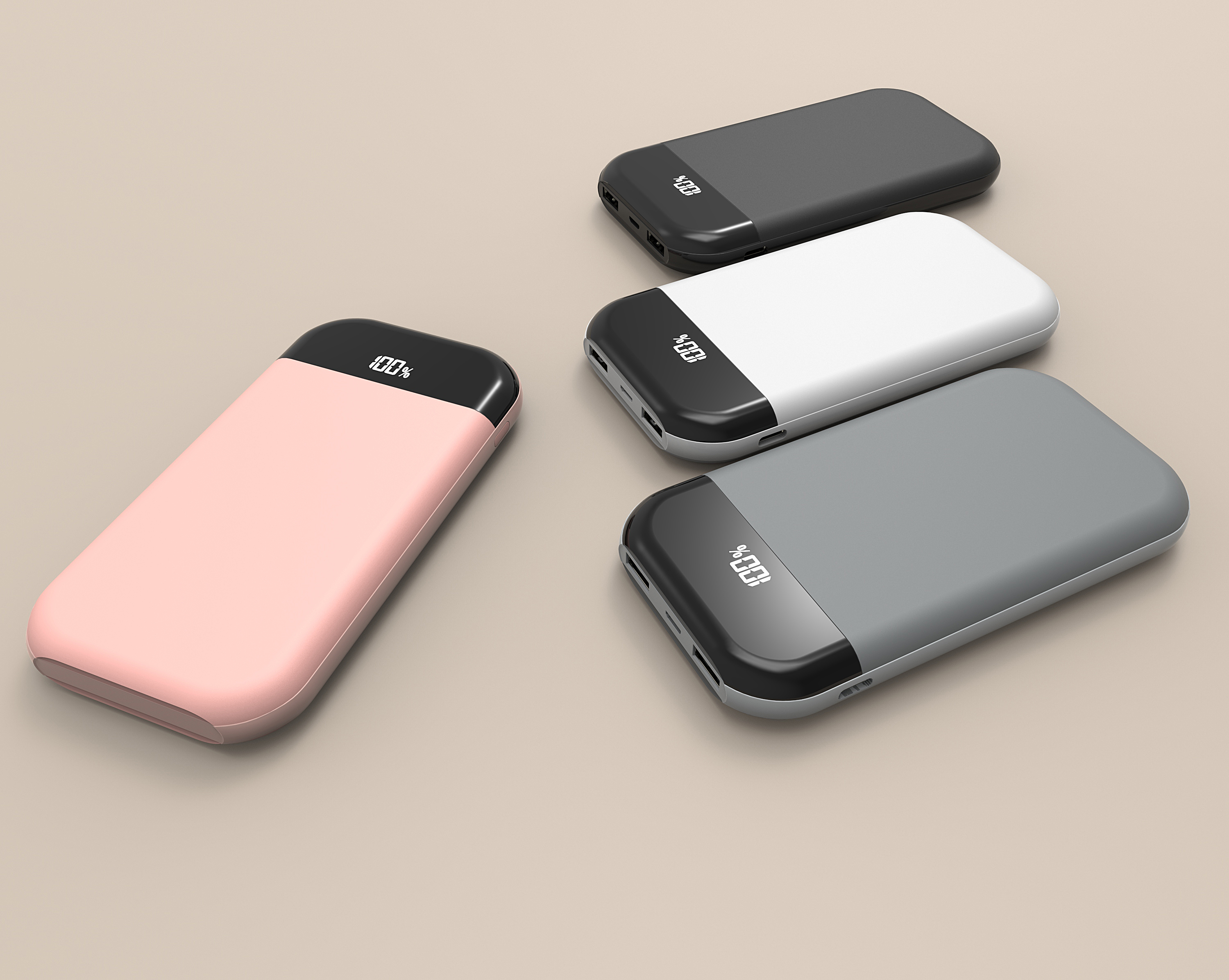 Cosmetic mirror mobile power supply，