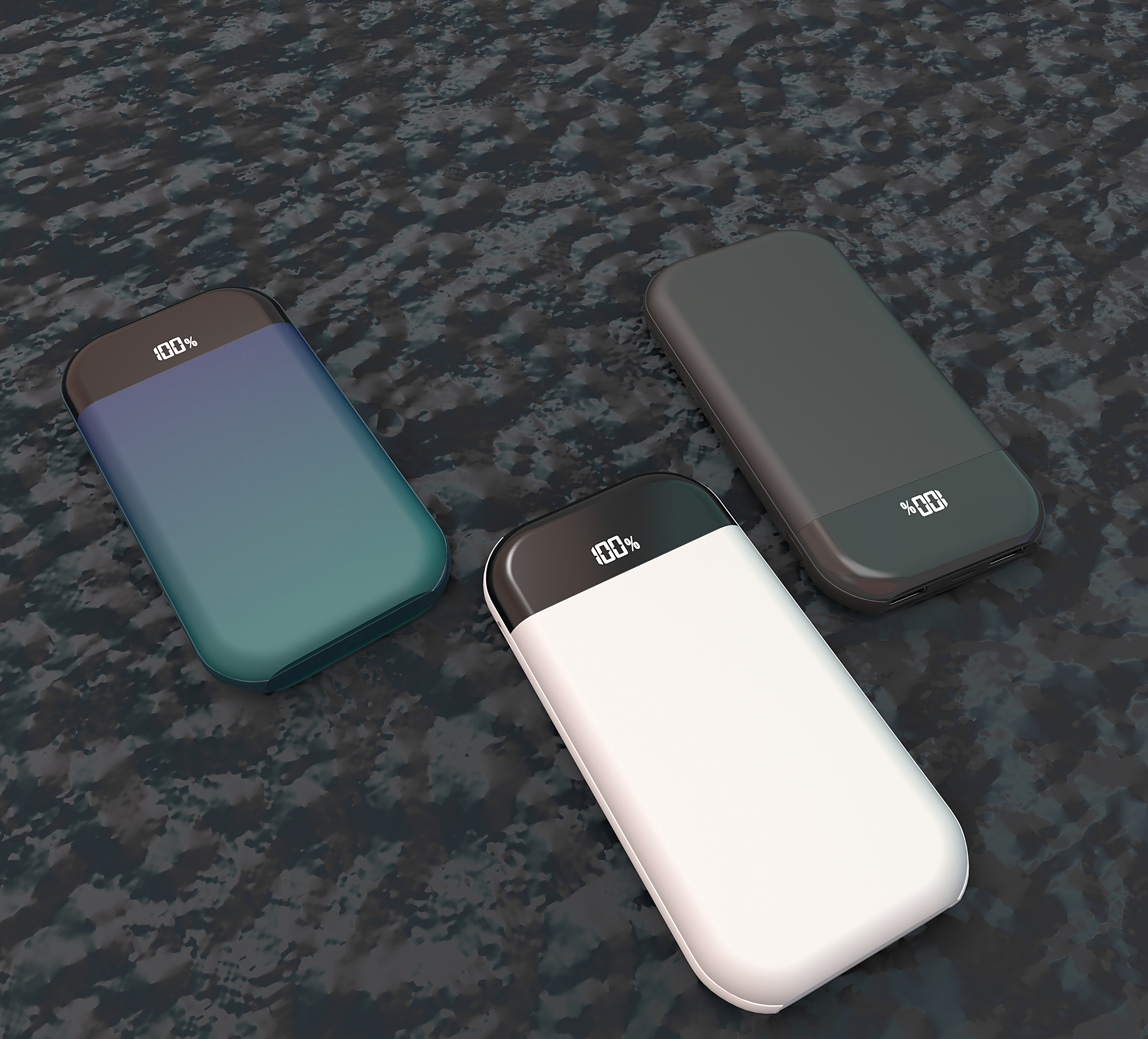 Cosmetic mirror mobile power supply，