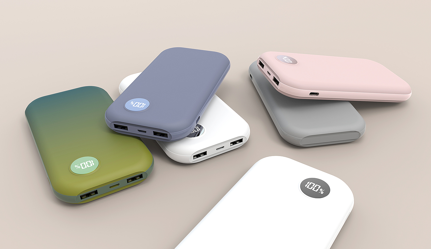 Cosmetic mirror mobile power supply，