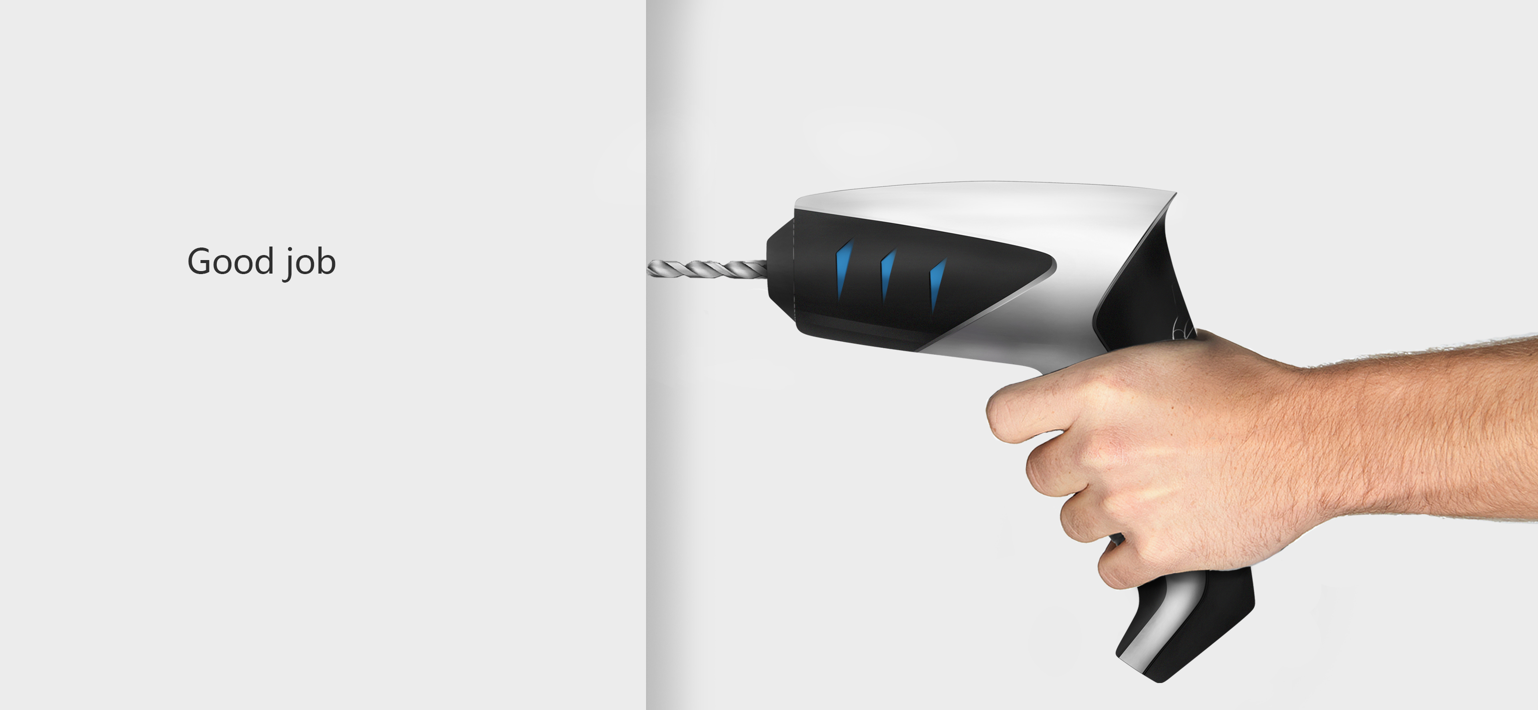 industrial design，product design，Electric drill design，