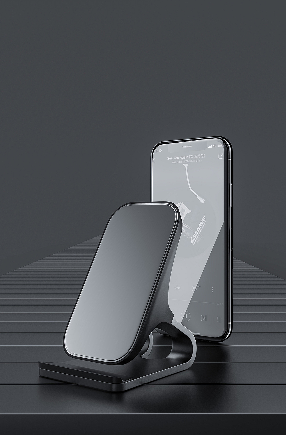 Modeling and rendering，Mobile phone sound card，