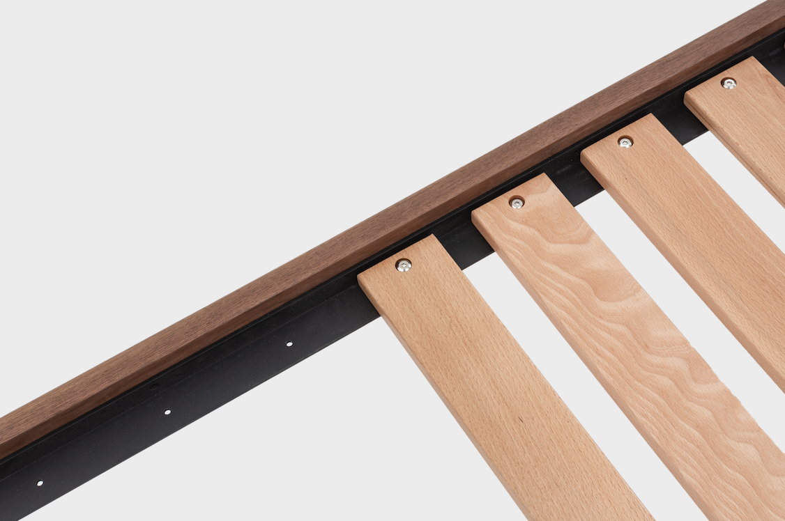 Solid wood bed, Windsor bed, solid wood metal，