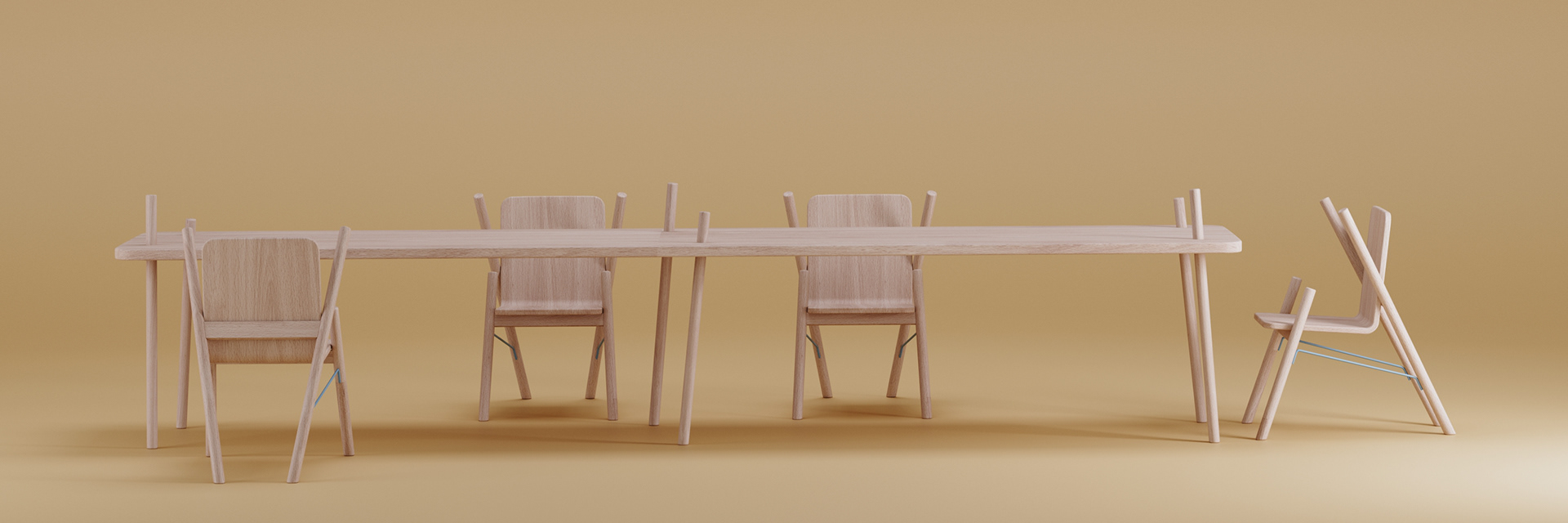 wooden ，chair，vWHAT IF chair，