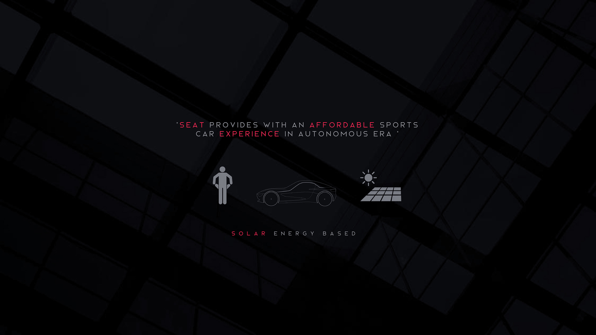 black，Sports car，S E A T - Vision GT，