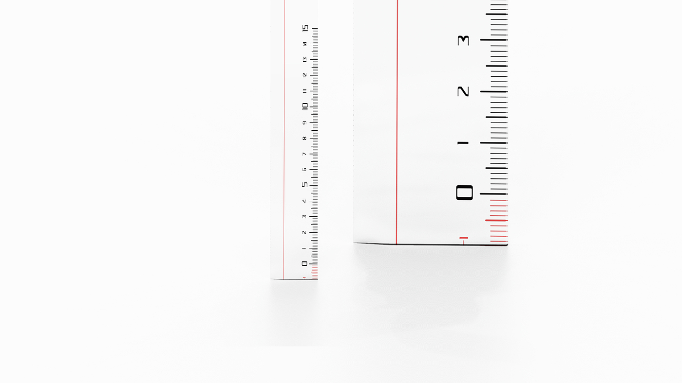 ruler，Convenient reading，Unshielded graphics，