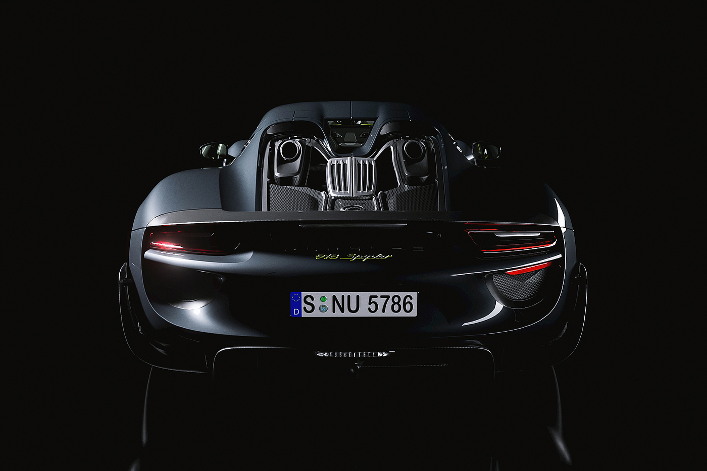 跑车，汽车设计，Porsche 918 Spyder，