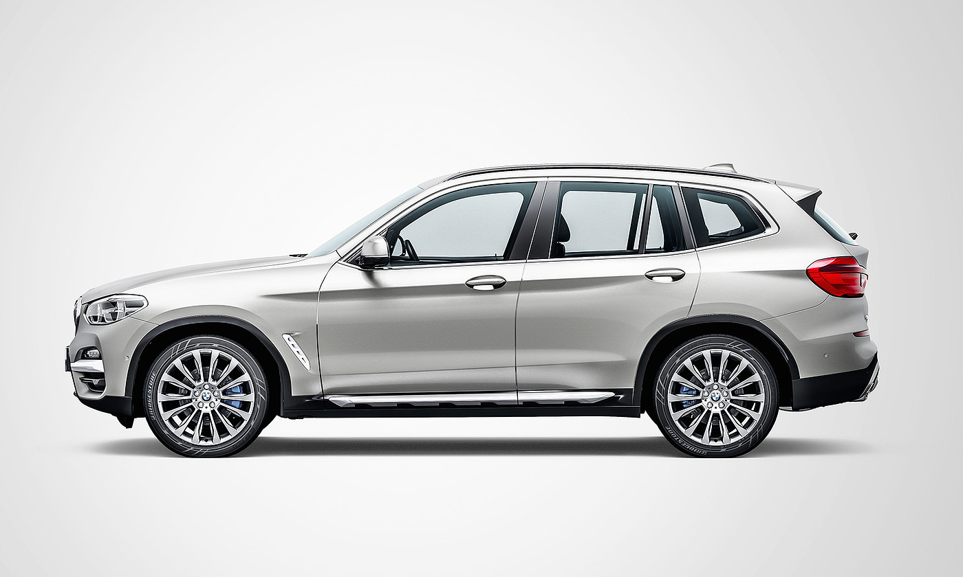 白色，汽车设计，BMW X3，