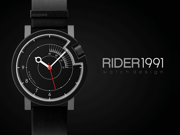 效果图，手表，rider 1991，
