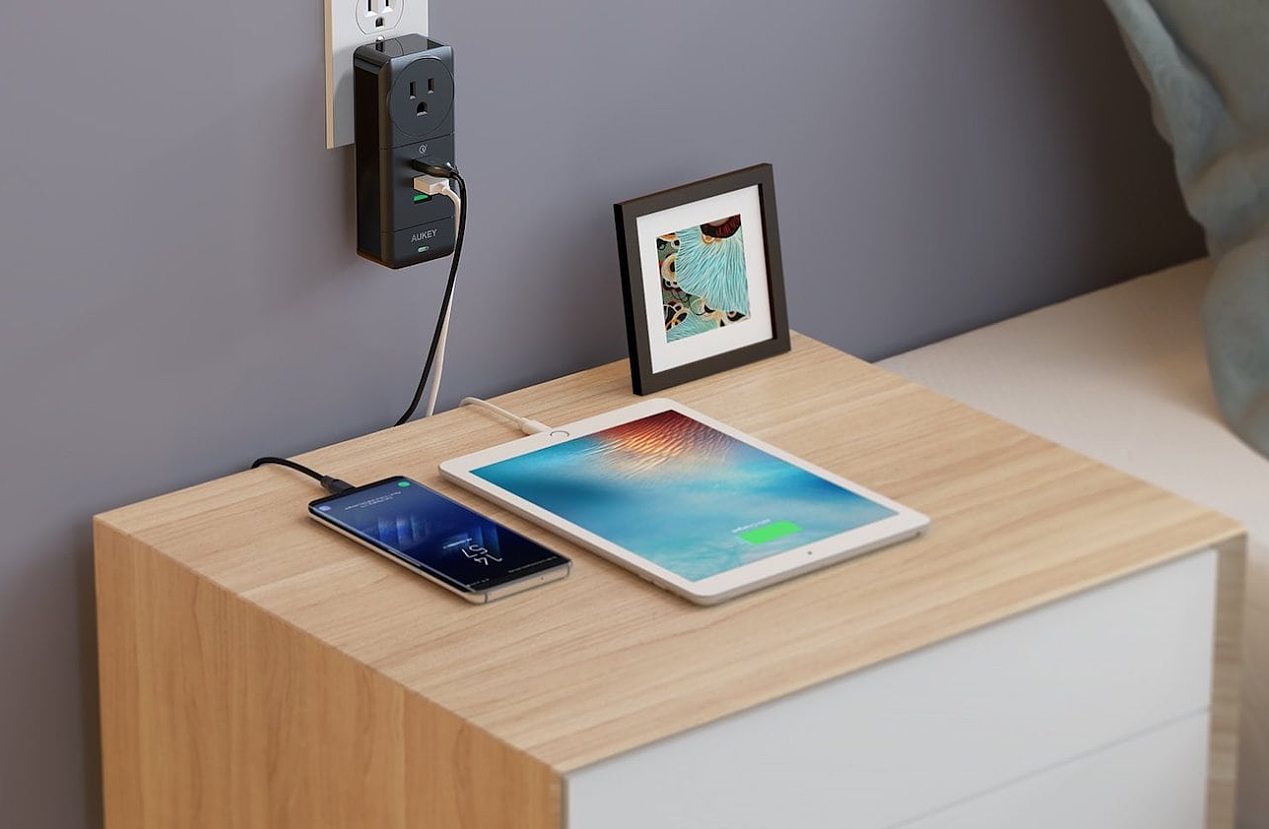 charge，Socket，Aukey，