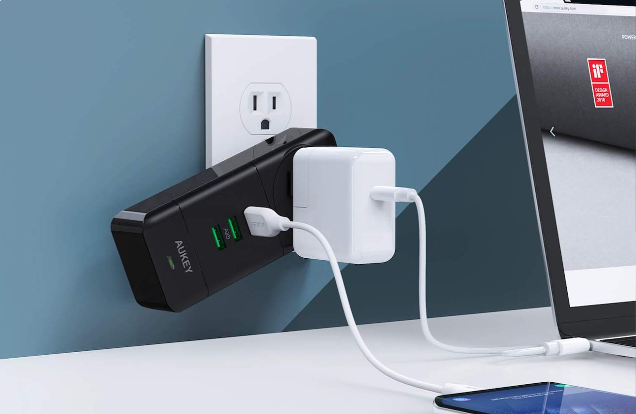 charge，Socket，Aukey，