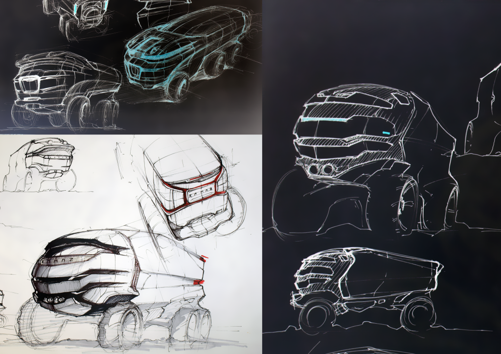 Off-road vehicle，Automobile design，kamaz，