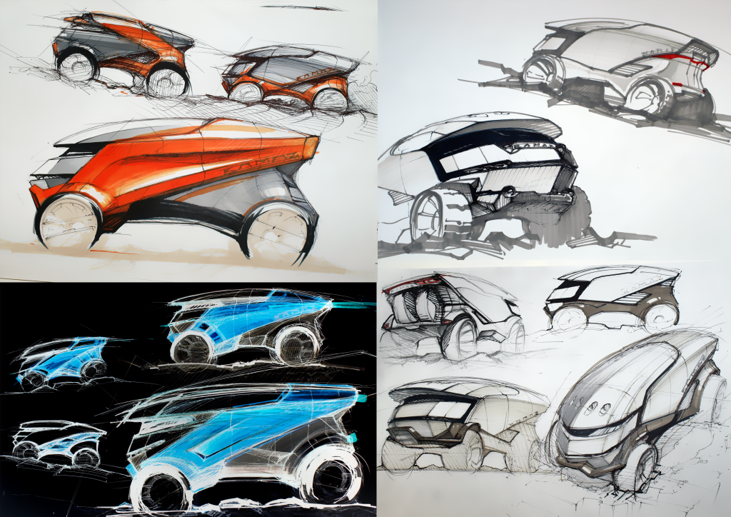 Off-road vehicle，Automobile design，kamaz，